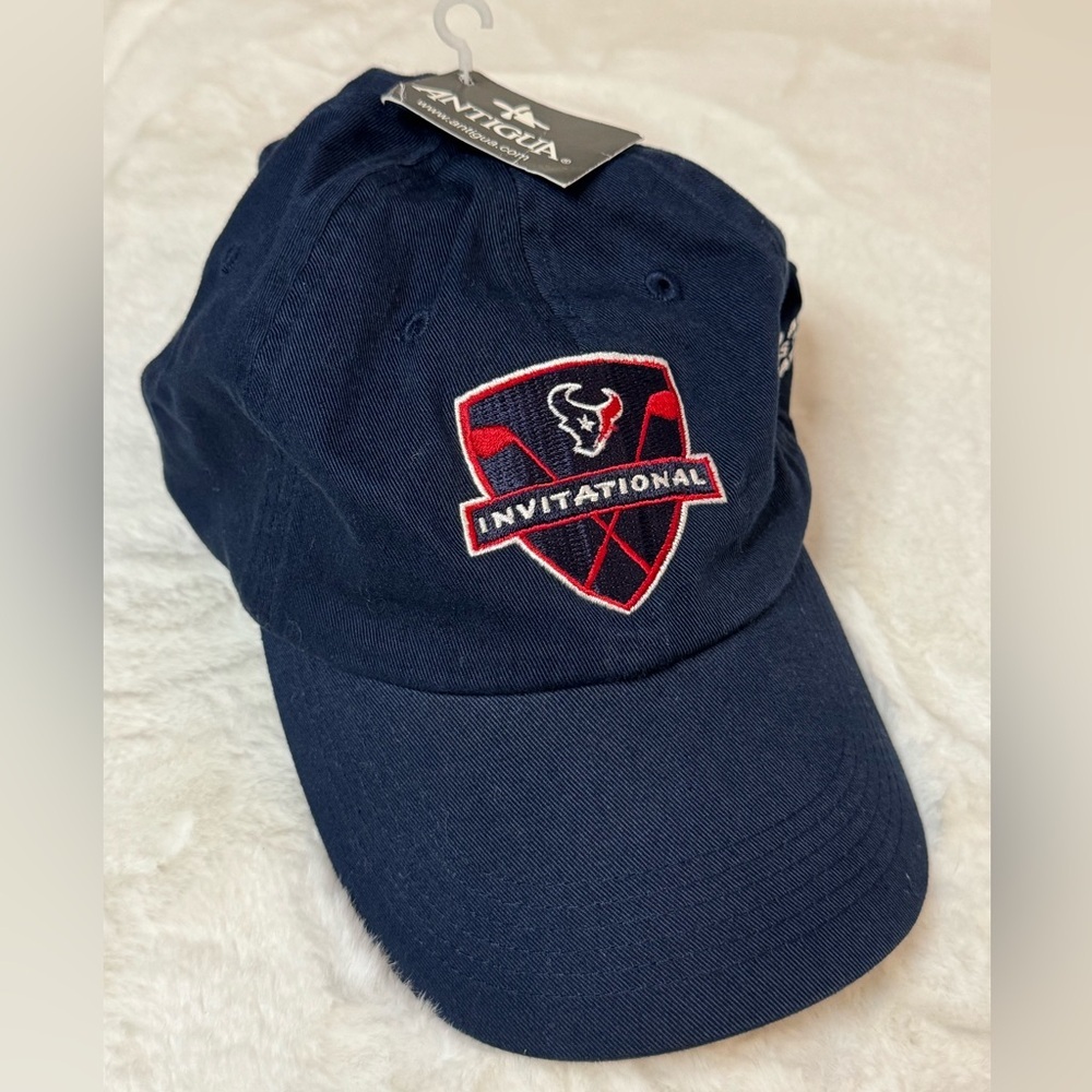 Antigua Houston Texans Invitational Baseball Cap w/ Adjustable Back Strap, NWT